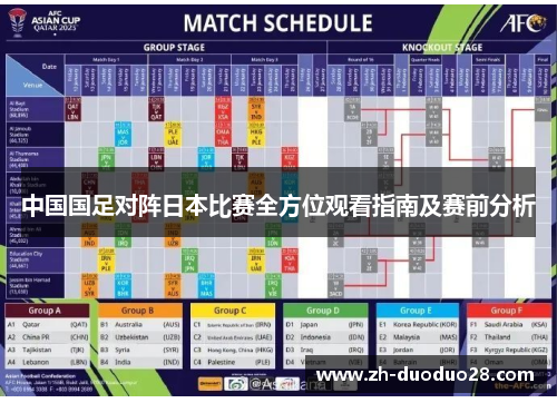 中国国足对阵日本比赛全方位观看指南及赛前分析 中国国足对阵日本比赛全方位观看指南及赛前分析